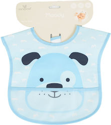 Cangaroo Σαλιάρα Υφασμάτινη με Τσέπη Moody Blue για 6 m+ Cangaroo Σαλιάρα Υφασμάτινη με Τσέπη Moody Blue για 6 m+