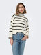 Only Women's Long Sleeve Sweater Ecru