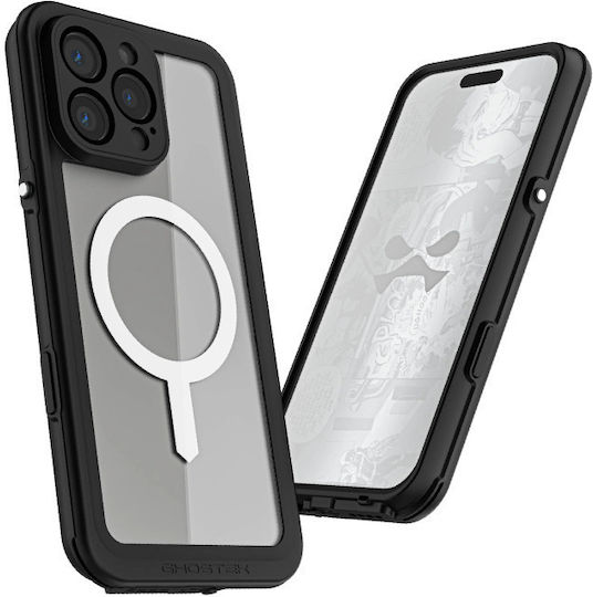 Ghostek Nautical Slim 360 Full Cover Πλαστικό / Σιλικόνης 2mm Αδιάβροχο Διάφανο (iPhone 16 ProGalaxy Note 9)