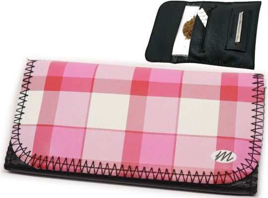 Monte Tobacco Pouch Roxy With Snap Closure Pink