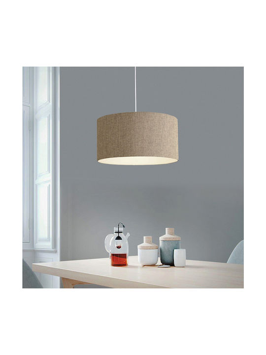 GloboStar Lofty Hängelampe Beige mit Fassung E2...