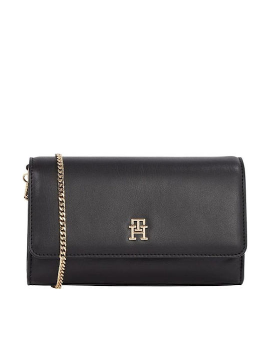 Tommy Hilfiger Γυναικεία Τσάντα Χιαστί Μαύρη