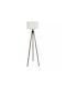 GloboStar Saga Floor Lamp H140xW38cm. with Socket for Bulb E27 Beige