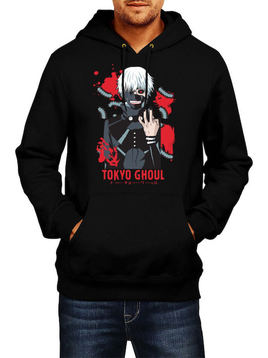 Herren Hoodie Sweatshirt Japan Anime Manga Tralala Tokyo Ghoul 03 Schwarz Herren Hoodie Sweatshirt Japan Anime Manga Tralala Tokyo Ghoul 03 Schwarz