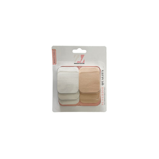 Beauty Salon Professional Set with Makeup Sponges for Foundation 6pcs