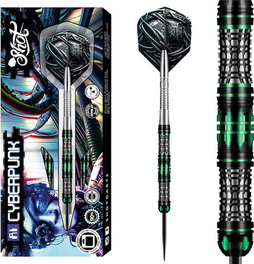Shot Ai Cyberpunk 90% 23 Gram Steeltip Darts