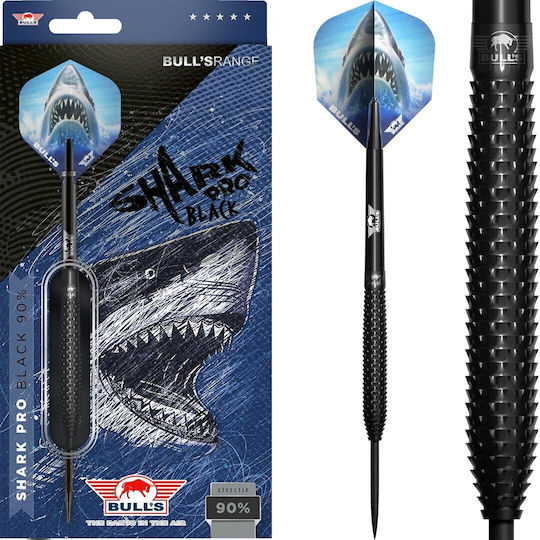 Bulls Shark Pro Black 90% 25g Steeltip Săgeți