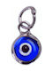 Gatsa Charm Ochi Protector Din Argint Albastru