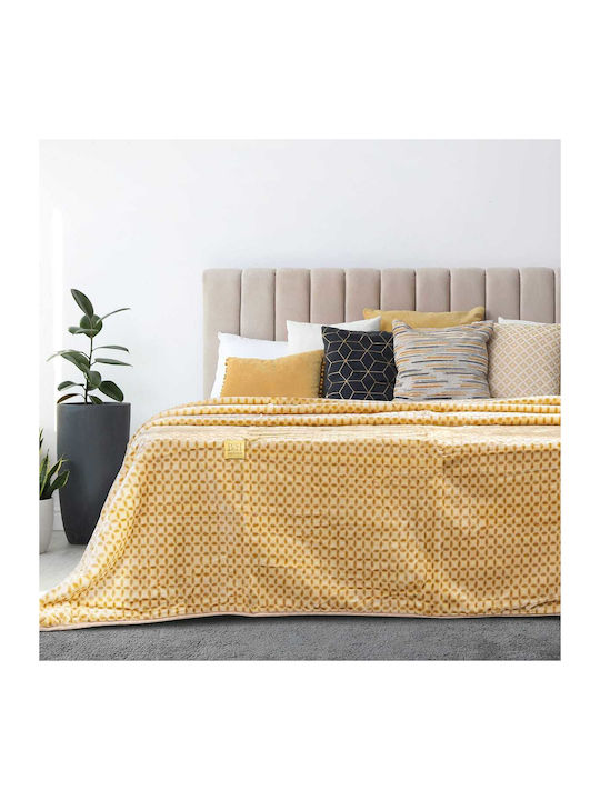 Beauty Home Κουβέρτα Βελουτέ Μονή 160x220εκ. Λιλά 2021110000375