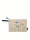 Toiletry Bag in Beige color 25cm