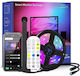 LED-Streifen Fernseher USB 5V RGB Licht 5m mit Netzteil & Fernbedienung