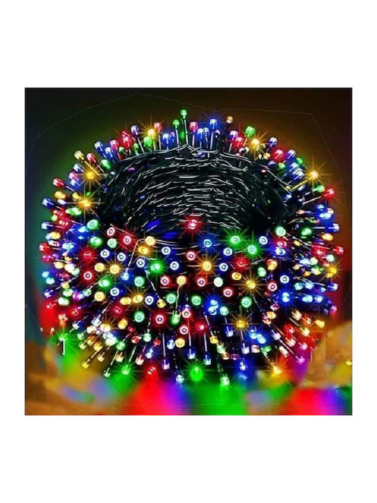 Αδιάβροχα Χριστουγεννιάτικα 1000 Led Λαμπάκια Σύρμα Ip44 30μ Τηλεχειριστήριο 8 Προγράμματα Καρούλι Bx-047 Πολύχρωμα