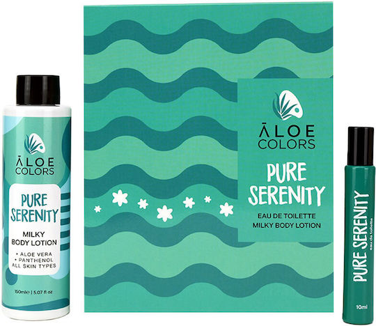 Aloe Colors Pure Serenity Damen Set mit Body Lotion 2Stück