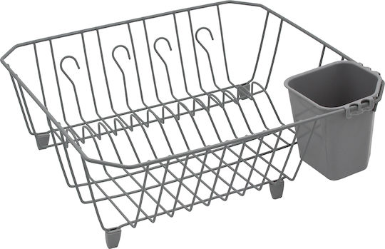 Keskor Sink Strainer Metallic Gray 36.5x32x13cm