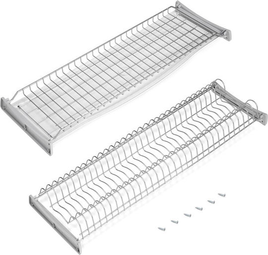 Emuca Suprastar Schrank-Geschirrständer Metallisch in Silber Farbe