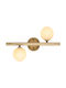 Opviq Wall Lamp with G9 Socket Gold 40cm
