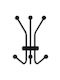 6-Position Wall Hanger Ant 494pyt1147 23x13x30cm Black Wallity Metal