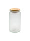Keskor Vaza Uz General cu capac Sticlă Transparent 950ml