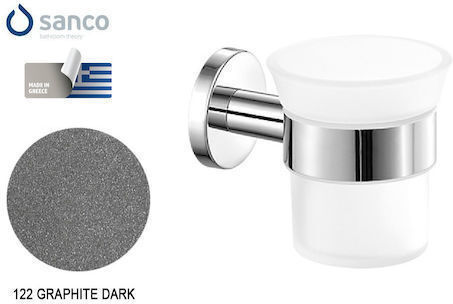 Sanco Ergon Wandmontiert Getränkehalter Glas Gray