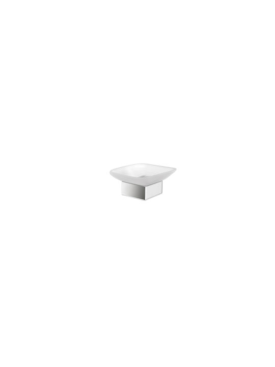 Sanco Tisch Seifenschale Glas Silber