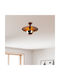 Opviq Kurt Pendant Light Orange with Socket G9 38x38x31cm