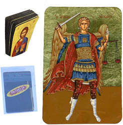 Erzengel Michael Karten-Magnet 8,5cmx5,5cm 50 S...