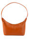 Leder Damentasche Handtasche Tabac Braun