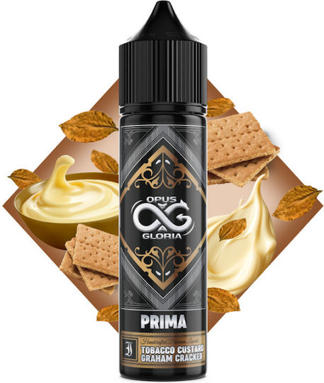 Opus Gloria Flavor Shot Prima 20ml/60ml 1pcs Tobacco Custard Graham Cracker