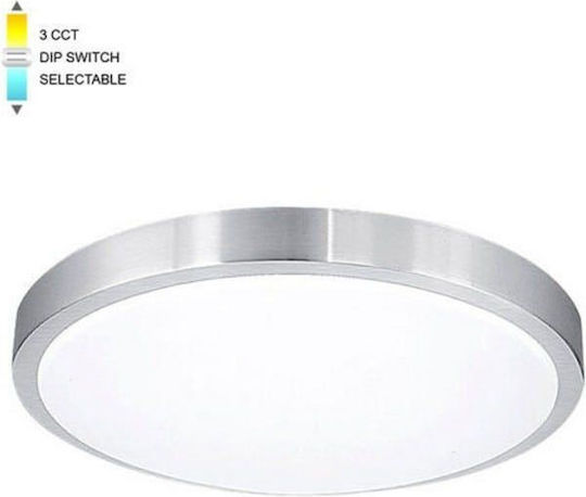 Vito Rundes Außen-LED-Panel 30W mit Einstellbarem Warm-zu-kühlem Weiß 40cm