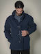 Winter Jacket Waterproof and Windproof Blue