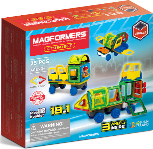 Magformers Μαγνητικό Παιχνίδι Κατασκευών για Παιδιά 3+ Ετών