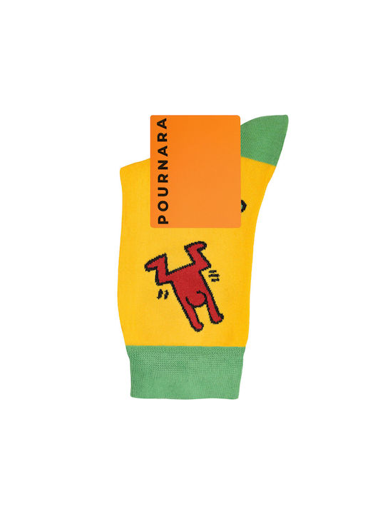 Pournara Women's Socks Colorful