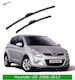 Front Wiper Blade Set Hyundai I20 2008-2012 R601s 600mm 400mm Bosch Aerotwin 3398000092 24" & 16" 2 Pieces