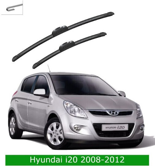Front Wiper Blade Set Hyundai I20 2008-2012 R601s 600mm 400mm Bosch Aerotwin 3398000092 24" & 16" 2 Pieces