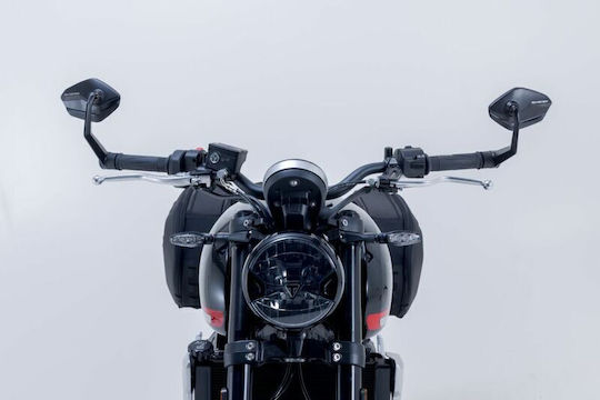SW-Motech Motorradrückspiegel 2Stück Schwarz