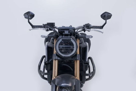 SW-Motech Motorradrückspiegel 2Stück Schwarz