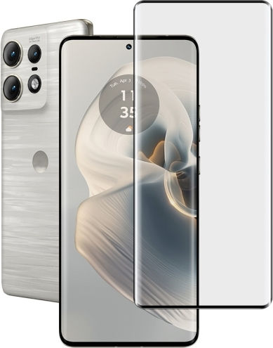 Folie de sticlă temperată 3D curbată Imak pentru ecran complet Motorola Edge 50 Pro 5G