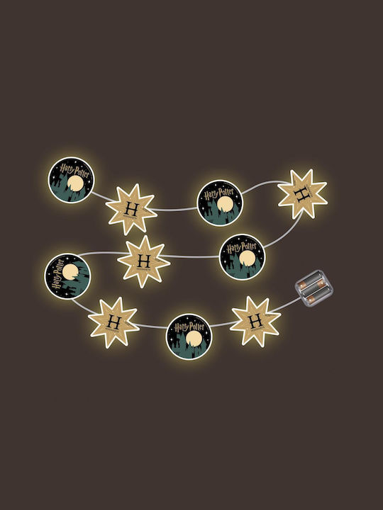 Harry Potter Christmas Lighted Garland 10 LED 1.65m