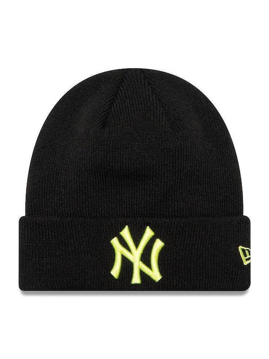 New York Yankees Детска Шапка Плетено Черен