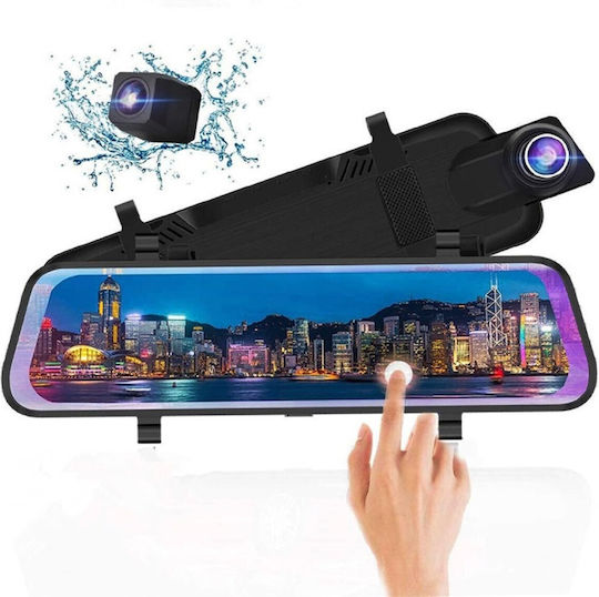 Огледало с Автомобилна DVR камера 1080P с дисплей
