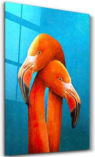 Glass Painting 672brs1327 46x72cm Multi Wallity Vertical Glass