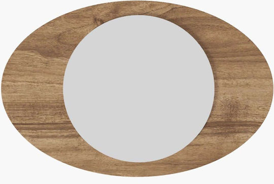 Obble Wandspiegel 116sam1225 60x2,2x90cm Walnuss Hanah Home MDF