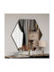 Зео стеннo огледало 116sam1121 70x2.2x60см черно Hanah Home MDF