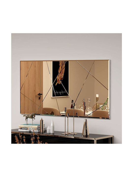 Orezo Wall Mirror 116sam1166 60x2.2x120cm Bronze Hanah Home MDF