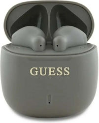 Guess Printed Classic Logo Earbud Καφέ