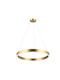 Light Prestige Lustră Auriu 60x60cm.