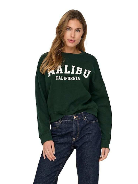 Only Women's Long Sweatshirt GREEN