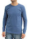 Langarmbluse Light Blue