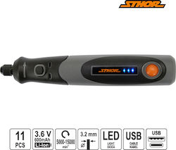 Sthor Περιστροφικό Πολυεργαλείο 3.6V 1x0.6Ah