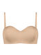Fără bretele Balconette Rugby Tan Sutien Push Up